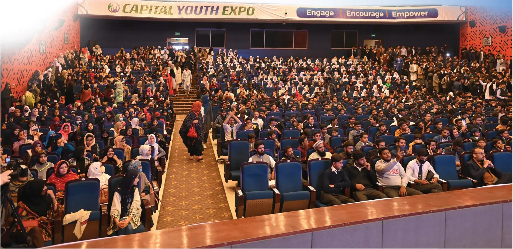 The auditorium at Bahria University Islamabad